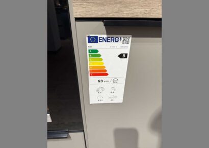 Nobilia Screen Taupegrau Maße 185cm x 406cm x 185cm und Block 150 cm Breit inkl. hochwertiger Miele Geräte